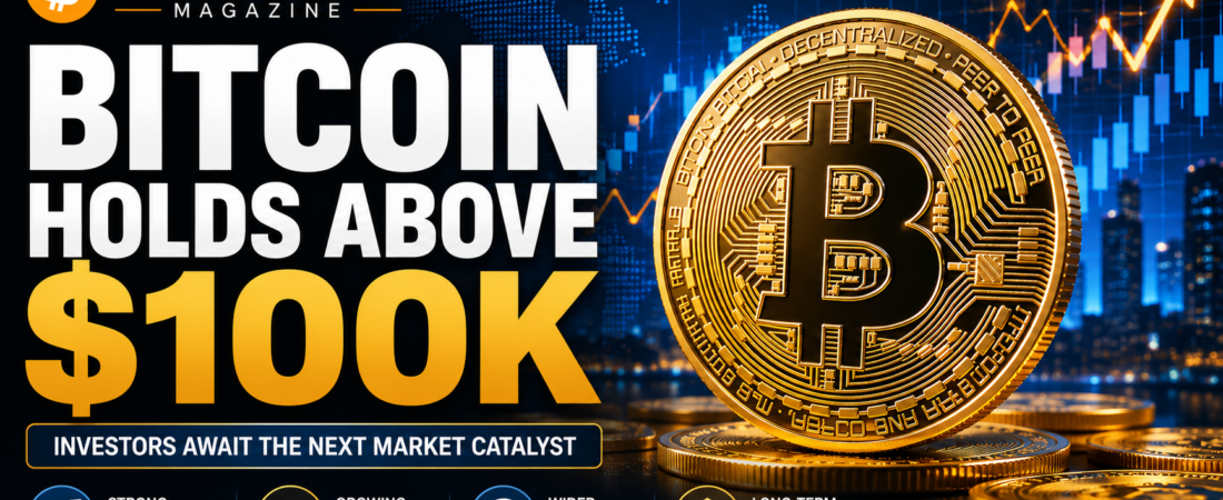 Bitcoin Holds Strong Above $100,000 as Investors Await Next Market Catalyst