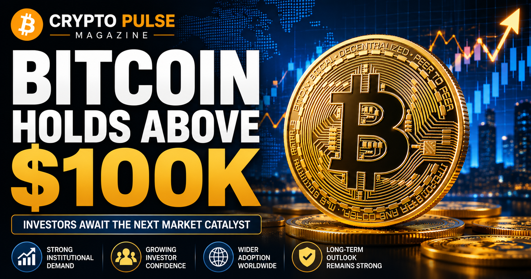 Bitcoin Holds Strong Above $100,000 as Investors Await Next Market Catalyst