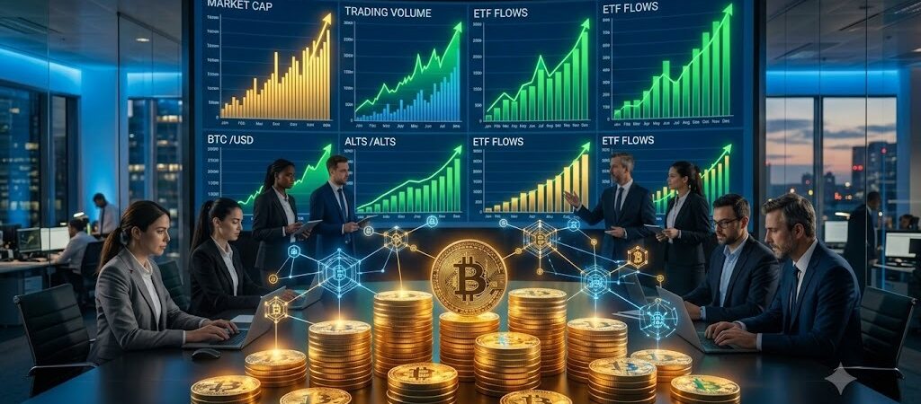 Bitcoin Surges as Institutional Investors Increase Their Interest