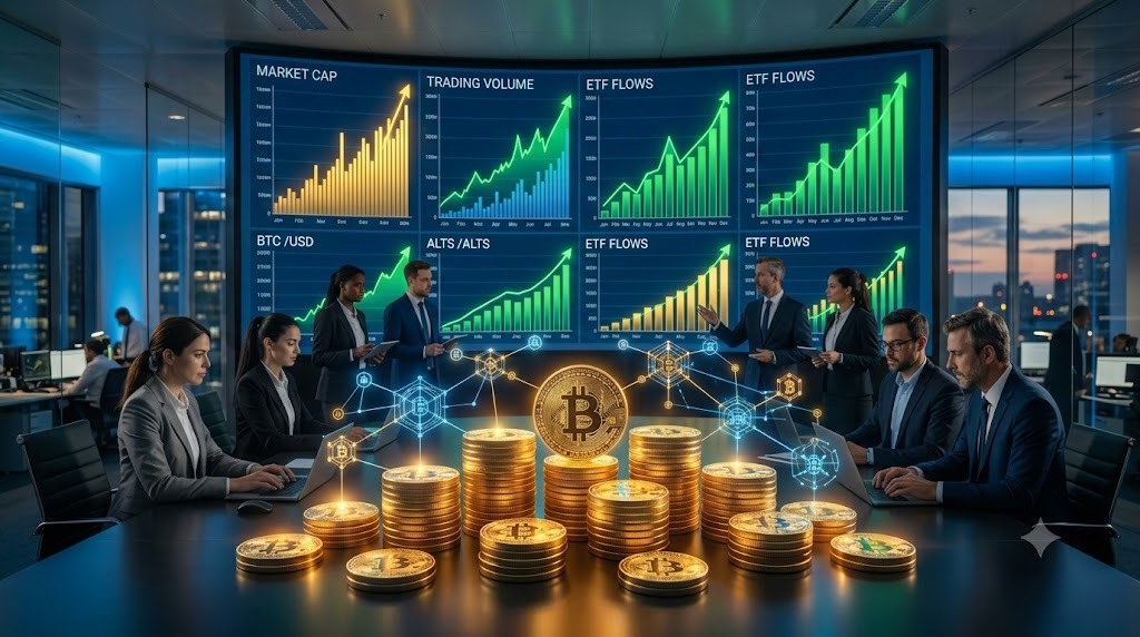 Bitcoin Surges as Institutional Investors Increase Their Interest