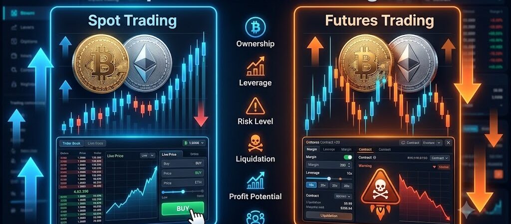 Spot vs Futures Trading: Key Differences Every Crypto Trader Should Know
