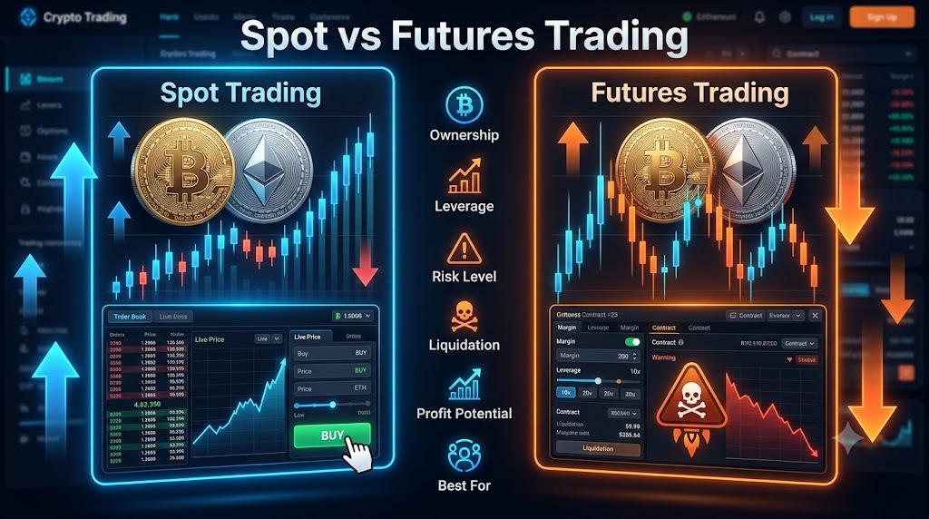 Spot vs Futures Trading: Key Differences Every Crypto Trader Should Know