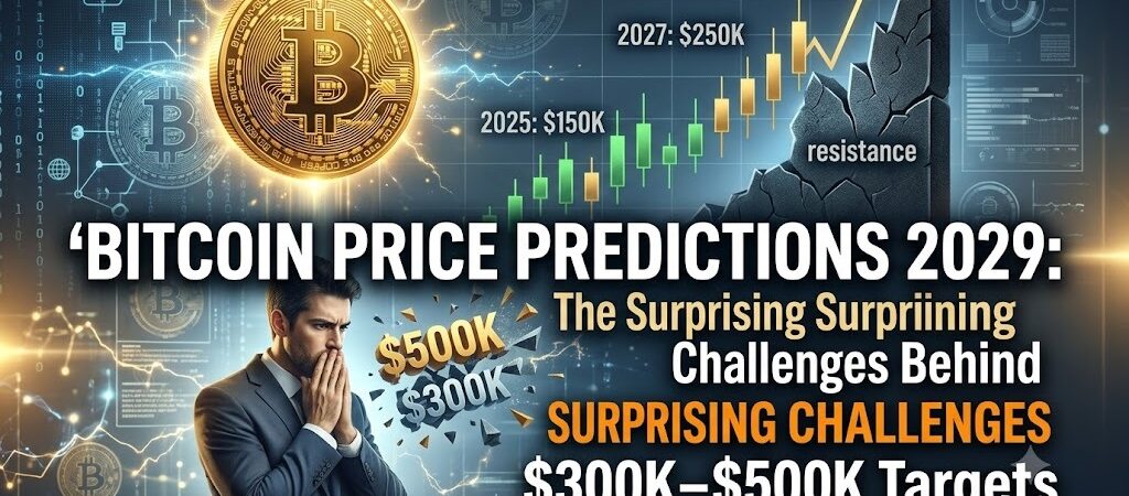 Bitcoin Price Predictions 2029: The Surprising Challenges Behind $300K–$500K Targets