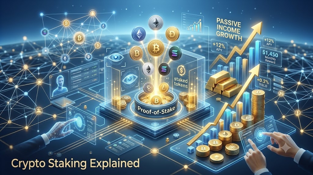 Crypto Staking Explained: How to Earn Passive Income With Cryptocurrency in 2026