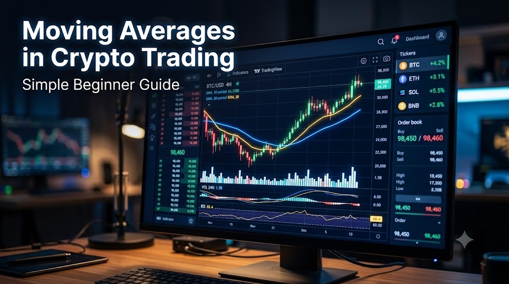 Moving Averages in Crypto Trading: Simple Beginner Guide