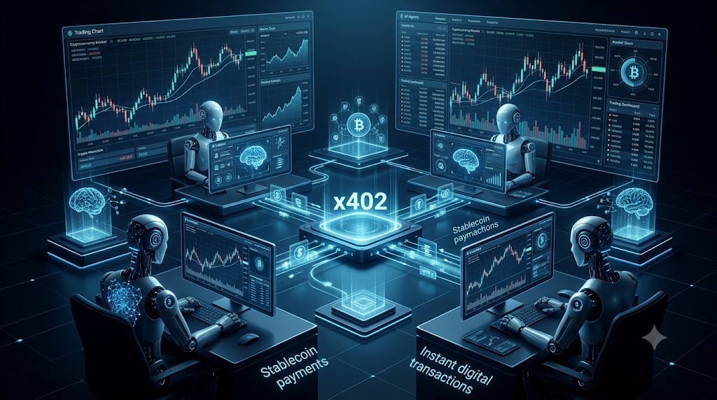 AI agents using x402 protocol for automated crypto trading