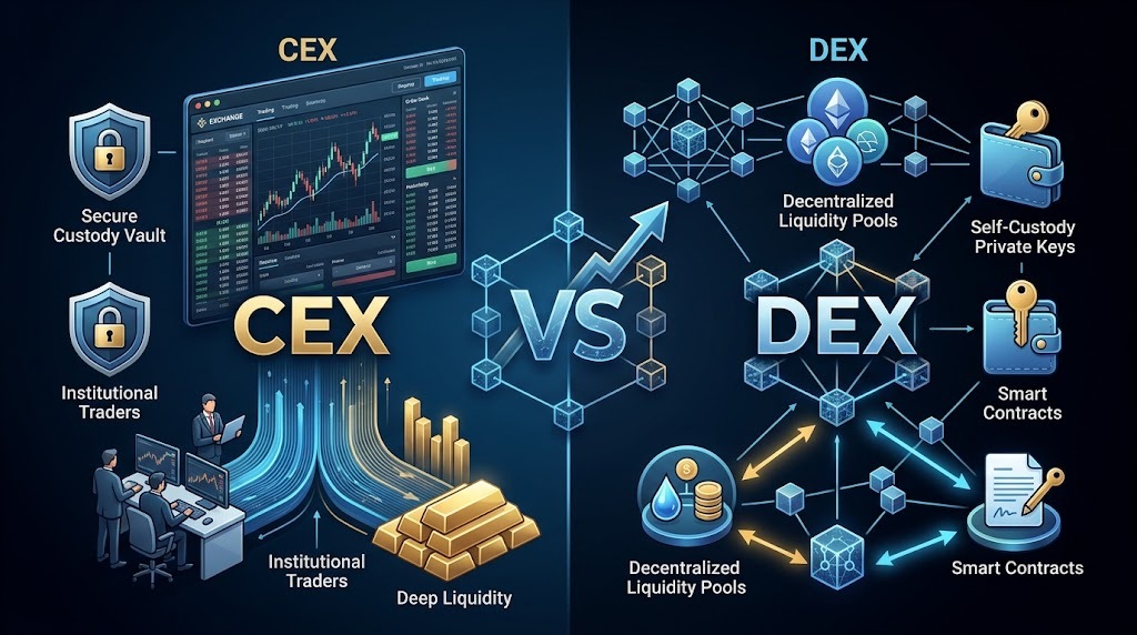 The Future of Crypto Exchanges: CEX vs. DEX Dominance in the Next Bull Cycle