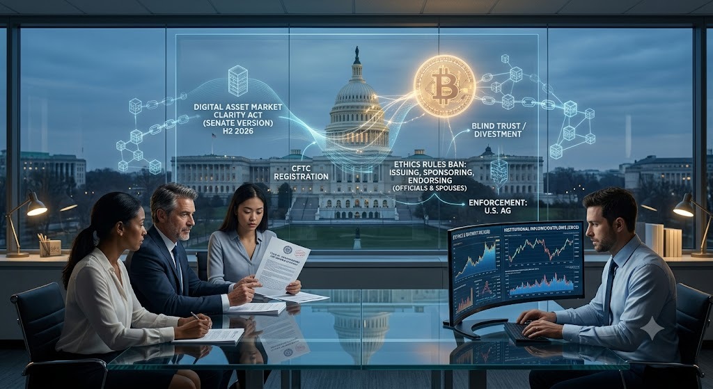 U.S. Senate Updates CLARITY Act Draft With New Federal Ethics Rules