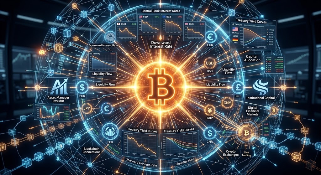 Macroeconomics and Bitcoin liquidity as global rate cuts influence crypto markets