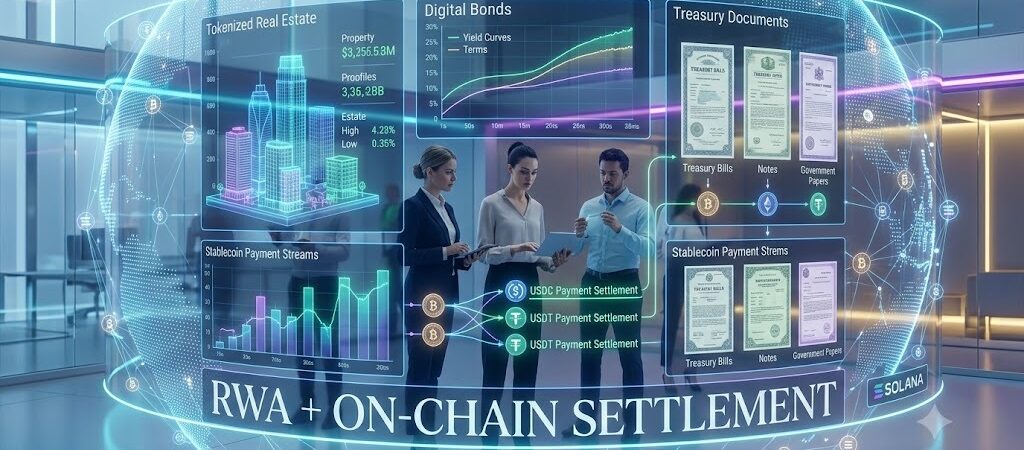 Solana Leads Real-World Asset Inflows as Payment Rails Adopt On-Chain Settlement