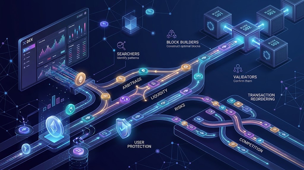 MEV in Crypto: How Transaction Ordering Creates Opportunities and Risks