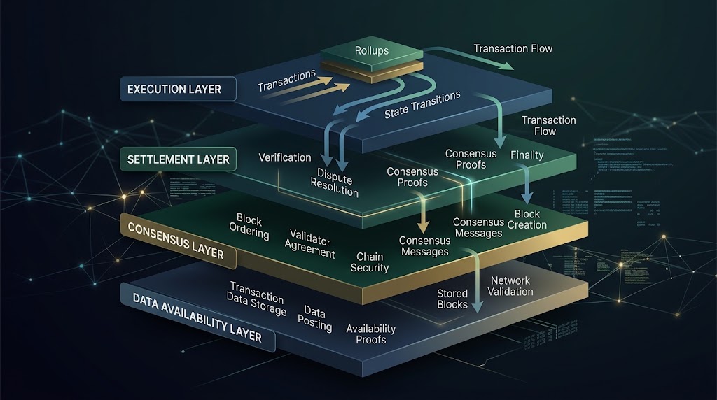 Modular Blockchains Explained: Execution, Settlement, Consensus, and Data Availability